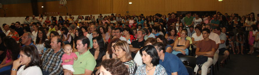 Vista do público presente