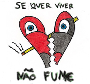 2013 fumar faz mal logotipo vencedor