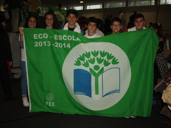 eco escola recebe galardao internacional