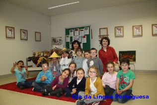 Alunos do ateliê de leitura