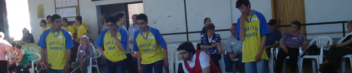 Jogando boccia