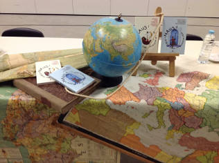 Foto dos livros apresentados.