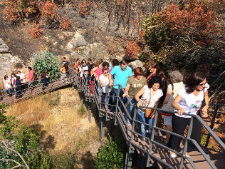 Nos passadiços do Paiva