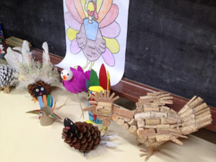 Trabalhos desenvolvidos pelos alunos