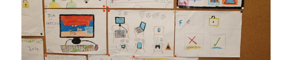 Exposição dos trabalhos dos alunos