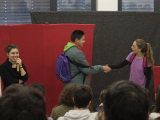 Aspeto do teatro debate