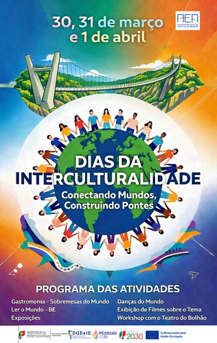 Agrupamento de Escolas de Arouca Celebra a Diversidade nos “DIAS DA INTERCULTURALIDADE- conectando mundos, construindo pontes”