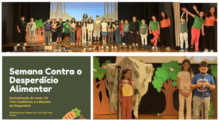 EB Rossas, no evento municipal “Semana Contra o Desperdício Alimentar”
