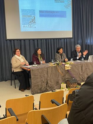 Encerramento da fase escolar do Parlamento dos Jovens na ESA