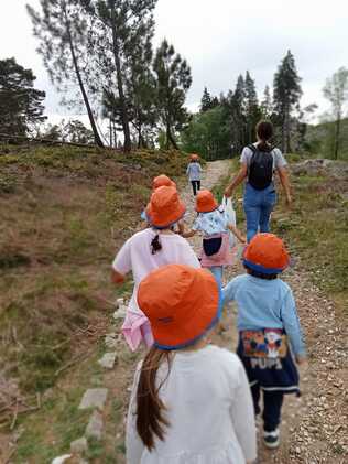 Pequenos Exploradores à Procura da Salamandra-lusitânica