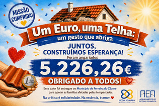 UM EURO, UMA TELHA: um gesto que abriga!